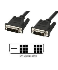 Cavo Monitor DVI digitale M/M Single Link 5,0 mt (DVI-D) U689 