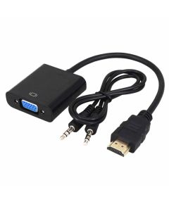 HDMI to VGA audio / video adapter with audio jack for audio transmission WB2370 