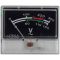 300VAC analoges Schalttafelvoltmeter mit schwarzem Zifferblatt EL925 FATO