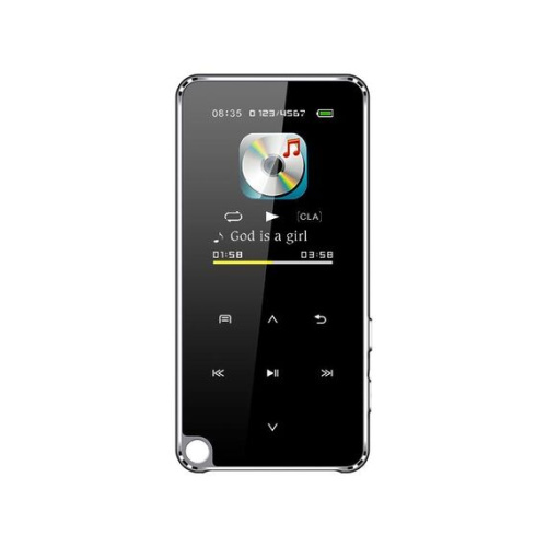 Lettore MP3 Bluetooth portatile M25 16 GB nero multifunzionale