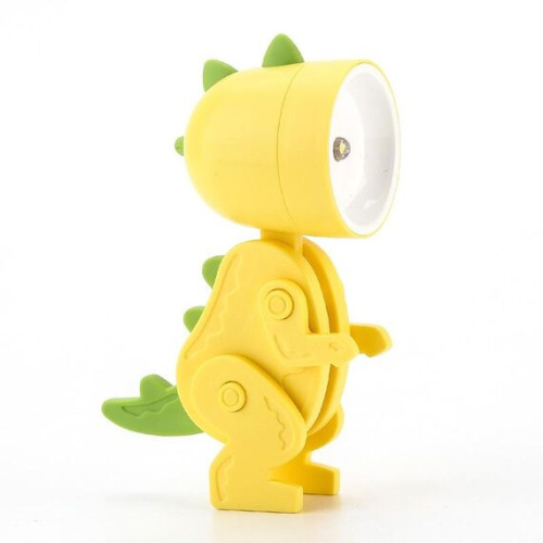 TL-23 LED Mini Lampada da scrivania pieghevole Dinosaur giallo