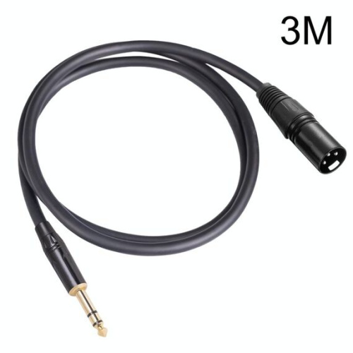 TC145BK19 Cavo audio 6,35 mm maschio a XLR 3 pin lunghezza 3 m