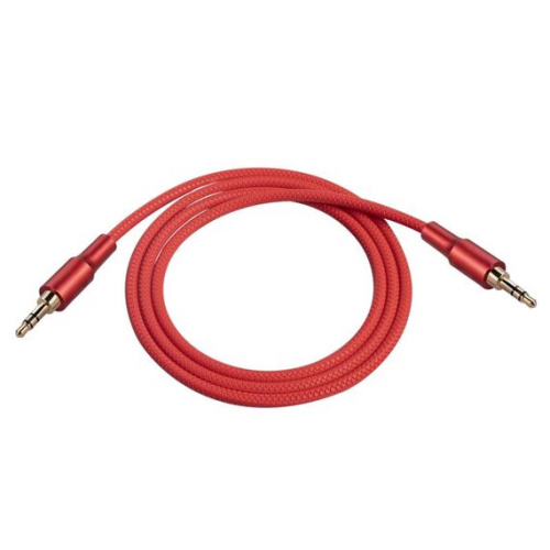 2130 Cavo audio maschio 3,5 mm a maschio 3,5 mm 1 m rosso