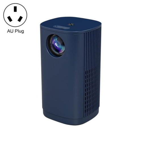 Mini proiettore LED portatile T1 480x360 800 lumen spina AU blu