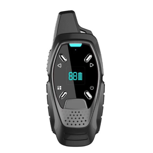 Walkie-talkie palmare wireless LED Mini grigio ricarica USB