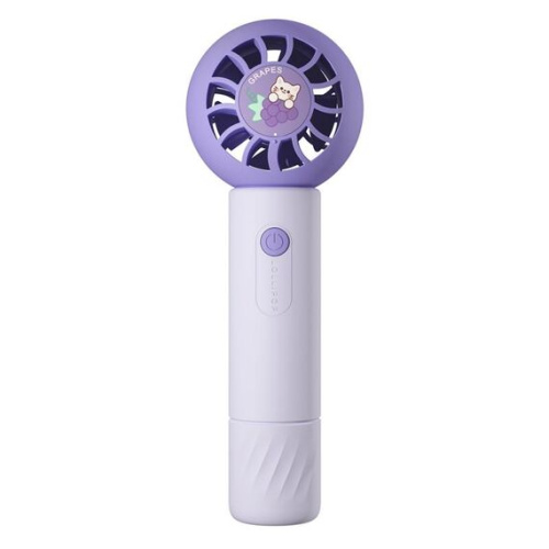 MF062 Mini ventilatore elettrico portatile Lollipop viola