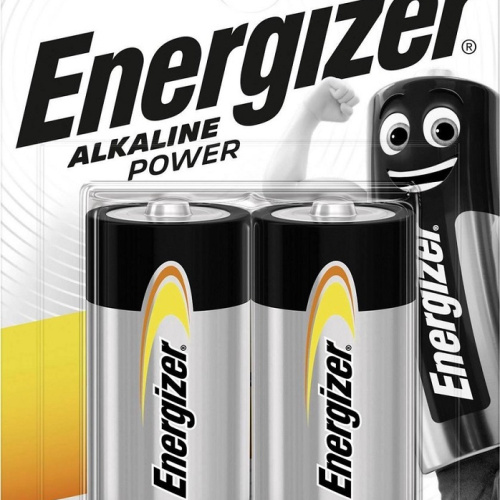 Batteria alcalina tipo C LR14 1,5V blister da 2 Energizer