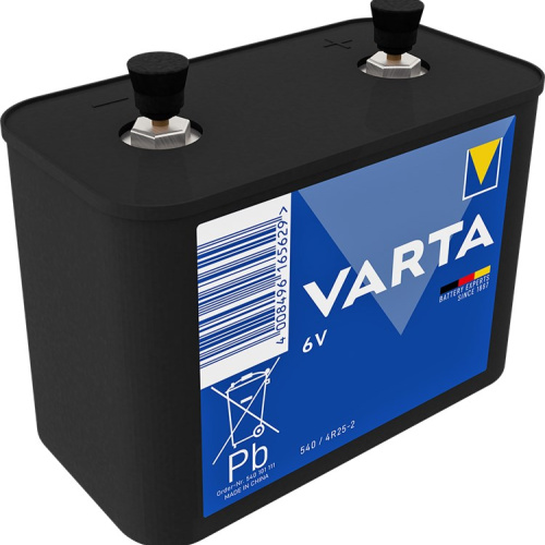 Batteria al cloruro di zinco 4R25-2 (540) 6V 8500mAh Varta